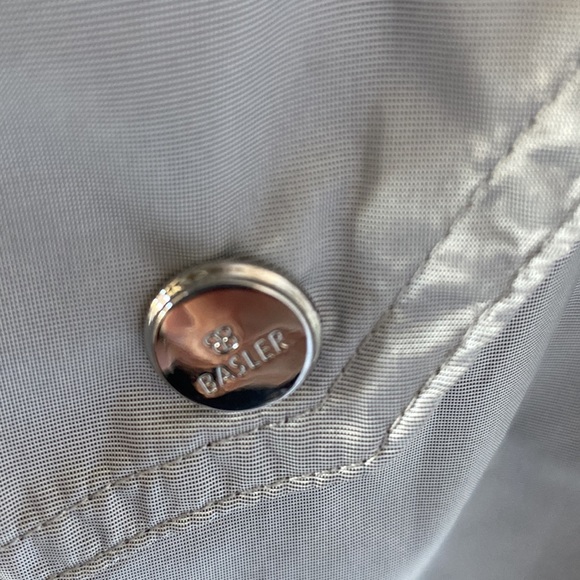 Basler Outdoor Jacket Silver SZ 14 NWT - Picture 10 of 11